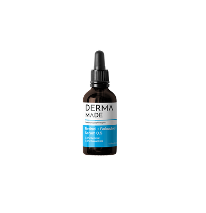 Retinol + Bakuchiol Serum developed from dermatologists Derma Made